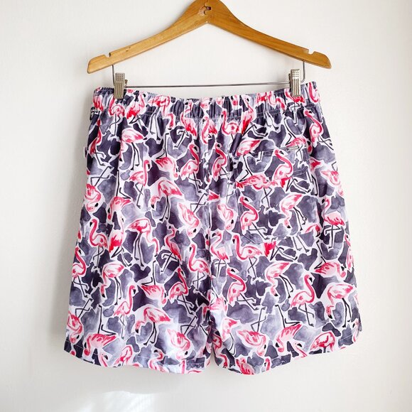 Vintage Summer Flamingo Mens Swim Shorts Size XXL - Picture 4 of 5